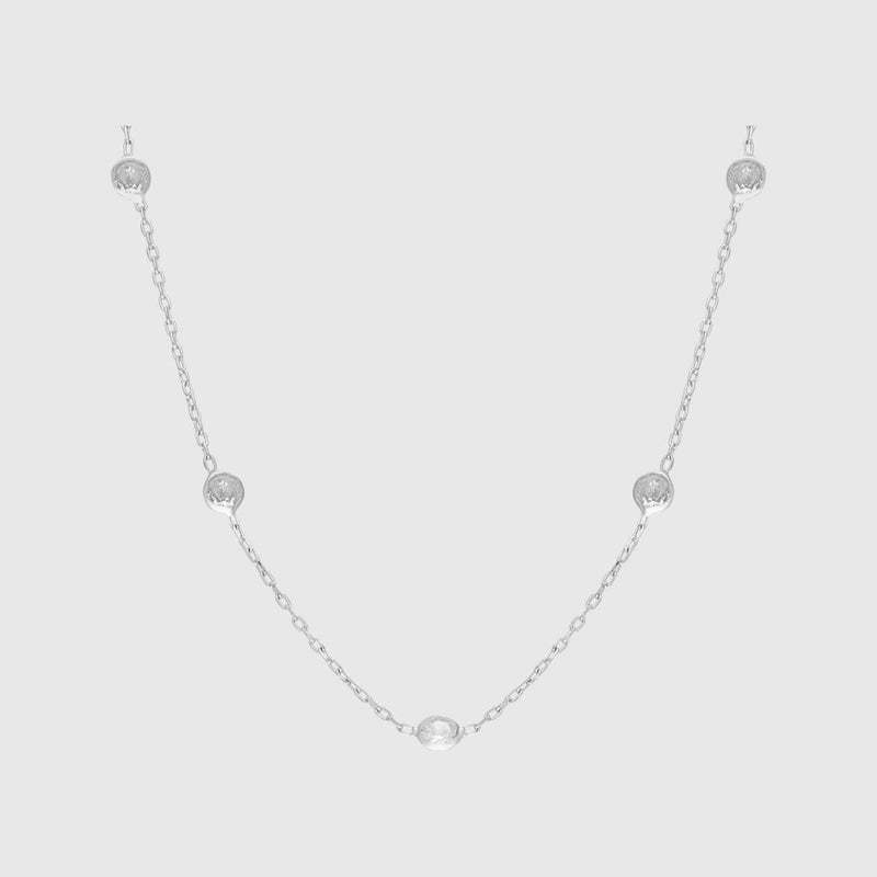 Cata | Collar fino con piedras espaciadas